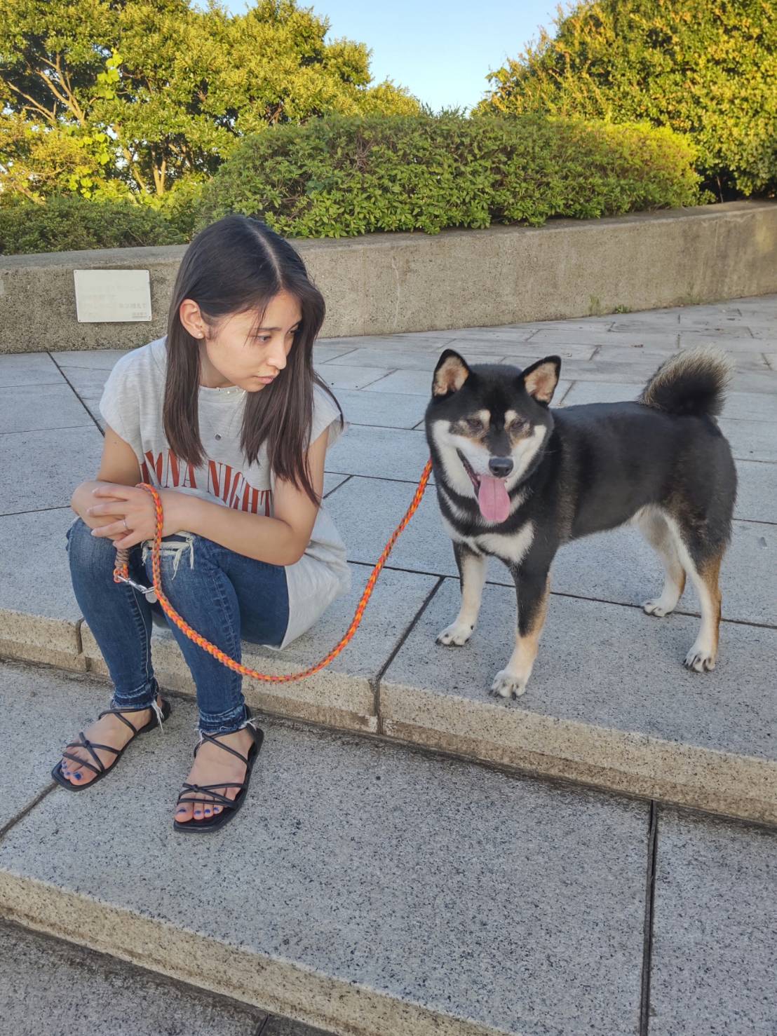 ハート編み パラコードリード